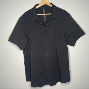 Lululemon Airing Easy Short Sleeve Black Shirt (XX-Large) New without tags